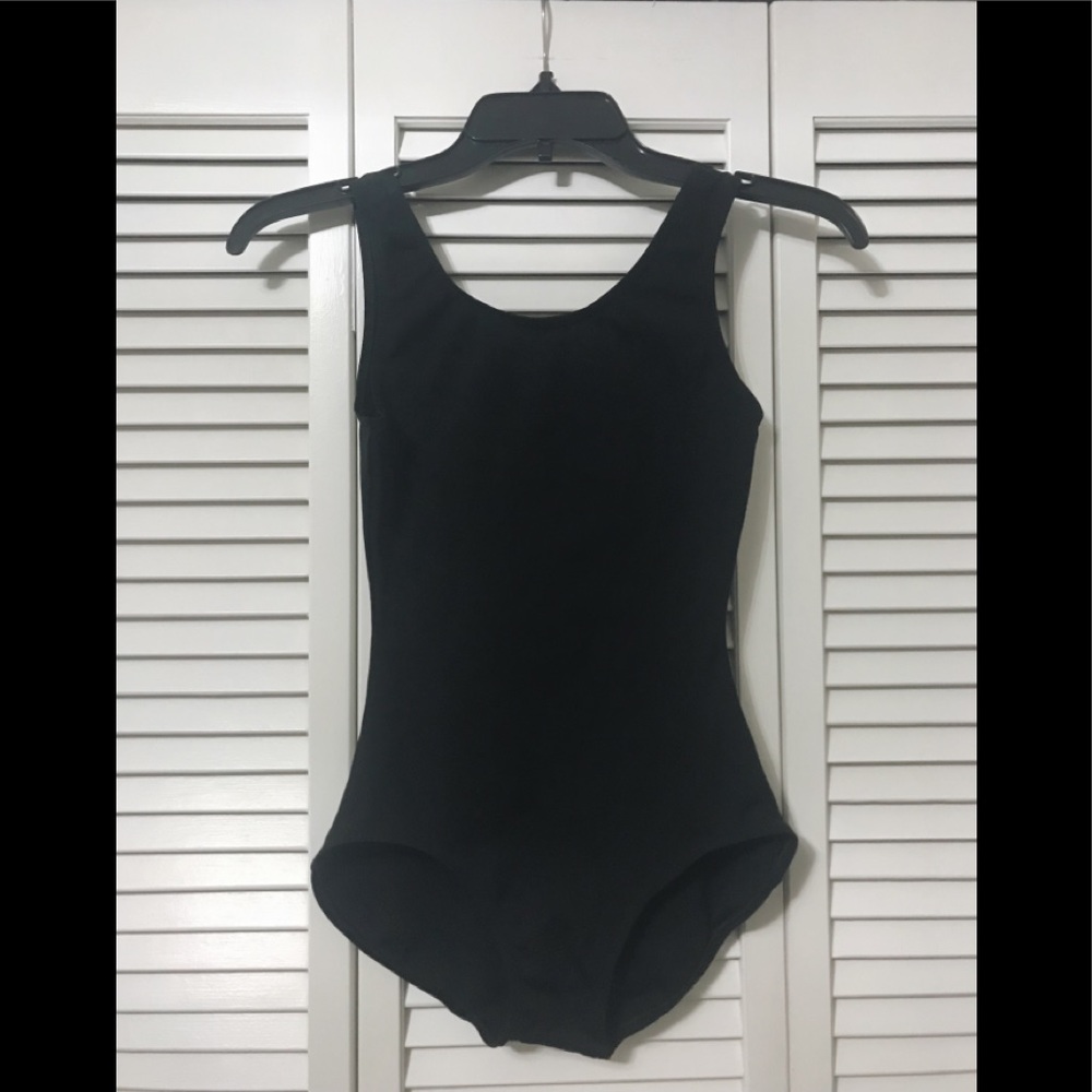 Black Capezio Tank Leotard